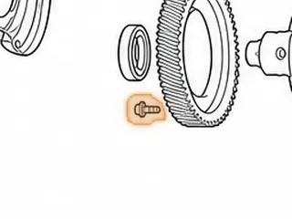 Bolt Set, RE0F08A/F08B (JF009E) Ring Gear To Differential Housing (8 Pieces) (15mm Head x 1.120 Left Hand Thread)… — Part # 243786AK
