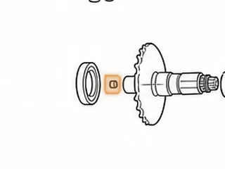 Bushing, RE0F08A/F08B (JF009E) Priamry Pulley To Input Shaft (Bronze)(.550”ID)(.540”Long) 2007-Up — Part # 333047A