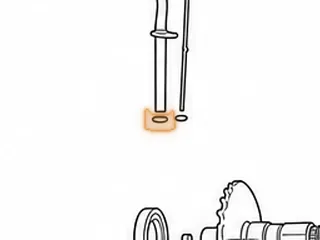 O-Ring, RE0F08A/F08B (JF009E) Dipstick To Tube (.570”OD)(.100”Thick) 2007-Up — Part # 323371-1A