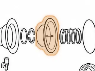 Piston, RE0F08A/F08B (JF009E) Secondary Pulley (2.063”Thick) (5.465”OD)(1.270”ID) 2007-Up — Part # 243960A