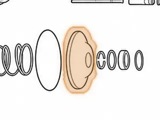 Piston, RE0F08A(JF009E) Primary Pulley (1.340”Thick) (5.935”OD)(1.280”ID) 2007-Up — Part # 243981B