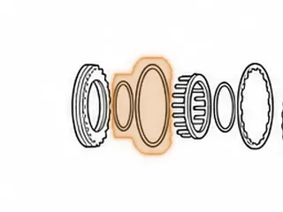D-Ring, RE0F08A(JF009E) Forward Clutch Piston (Outer) (4.775”OD)(.070”Thick) 2007-Up — Part # 243335B