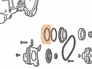 Race, RE0F11A(JF015E) Bell To Drive Sprocket (Front) (2.500”OD)(2.005”ID)(.070”Thick) 2013-16 — Part # 323205A