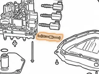 Valve Kit, RE0F11A (JF015E) Primary Pulley Regulator (Oversized)(Valve & End Plug)… — Part # S323741APK