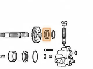Ball Bearing, RE0F11A (JF015E) Counterdrive Gear To Case (NSK Sealed)(1.535”OD)(.670”ID) (17TM0SU40AL) 2013-16 — Part # 323232A