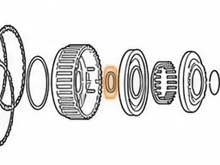Bushing, RE0F11A (JF015E) High Clutch Drum (1.490”ID)(.225”Wide)(1.595”OD)(2 Grooves) 2013-16 — Part # 323046A