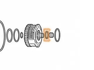 Bearing, RE0F11A (JF015E) Front Sungear To Rear Sungear (No Races)(1.302”OD) (.080”Thick) 2013-16 — Part # 323239A