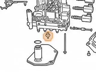 Sensor, RE0F11A (JF015E) High Clutch Pressure (25psi) (1.030”Tall)(1/8”Thread-Brass Body) 2013-16 — Part # 323413A