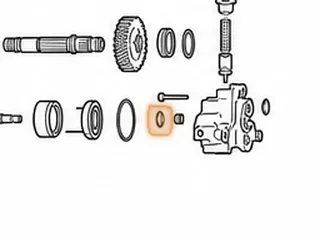 O-Ring, RE0F10A (JF011E) (Nissan/Dodge) Rear Pump To Body (Inner) 2007-Up — Part # 323314A