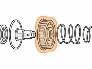 Roller Guide, RE0F11A (JF015E) Fits Primary & Secondary Pulley (.235”OD)(.290”Long) 2013-16 — Part # 323705-1A