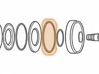 Ring, RE0F11A (JF015E) Primary Rear (5.180”OD)(.090”Thick)(.110”Wide Double Lap Joint) 2013-16 — Part # 323187A