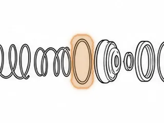 Ring, RE0F11A (JF015E) Secondary Piston (4.445”OD)(.105”Thick) 2013-16 — Part # 323183A