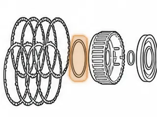 Brg W/Races, RE0F11A (JF015E) High Drum To Pinion Plate (4.125”OD)(3.330”ID) (.140”Thick) 2013-16 — Part # 323228A