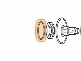 Snap Ring, RE0F11A (JF015E) Secondary Pulley Bearing To Case (3.595”OD)(.060”Thick) 2013-16 — Part # 323899A