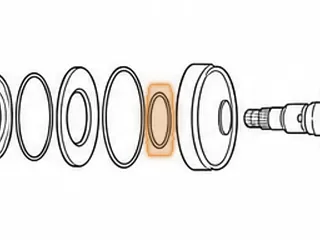 D-Ring, RE0F11A (JF015E) Primary Rear Inner (.095”Thick)(2.590”ID) 2013-16 — Part # 323328A