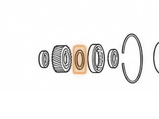 Spacer, RE0F10A (JF016E) Driven Transfer Gear To Bearing (2.115”OD)(1.270”ID) (.122”Thick) 2013-Up — Part # 333227A