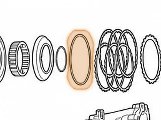 Cushion, RE0F10D (JF016E) Forward (Waved)(5.480”OD)(4.960”ID)(.060”Thick) 2013-Up — Part # 333853A