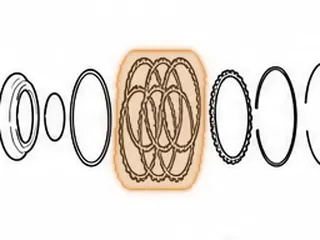 Steel, RE0F10J Forward Clutch (28 Teeth)(4.725”ID)(.055”Thk) 2014-Up — Part # 343128D