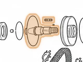Guide Roller, RE0F10E/F10J Primary Pulley (.525”Long)(.235”OD) 2013-Up — Part # 343705-1A