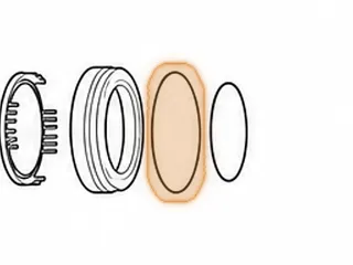 D-Ring, RE0F10E/F10J Reverse Piston (Outer)(6.460”OD) 2013-Up — Part # 343339A