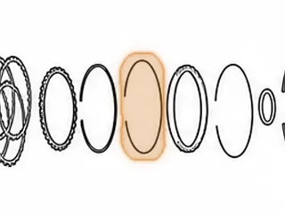 Snap Ring, RE0F10J Reverse Ring Gear To Reverse Clutch Hub (6 3/8”OD)(.070”Thick) 2014-Up — Part # 343878D