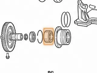 Cup Race, JF506E (All) Support To Cone Bearings #277 & #279 (Double Tapered) (1.100” Thick) (2.285”OD) 2002-Up — Part # 183278A