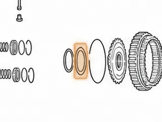 Race, JF506E (All) Forward Planet To Forward Sun Gear Hub (4 Tab) .032” Thick (3.150”OD) 2.073”ID 2002-Up — Part # 183237A