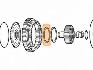 Race, JF506E (All) Forward Sun Gear Hub To High Clutch Hub (4 Tab) .032” Thick (3.150”OD) 2.360”ID 2002-Up — Part # 183236A