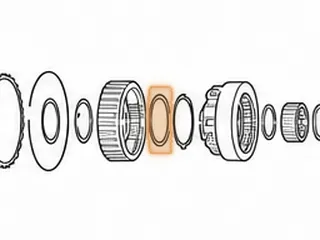 Bearing W/Race, JF506E (All) Output Ring Gear To Output Planet (.110” Thick) 3.065”OD (2.295”ID) 2002-Up… — Part # 183251A