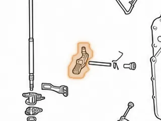 Park Pawl Assembly, JF506E (Jaguar/Freelander) 2002-Up — Part # 183995A