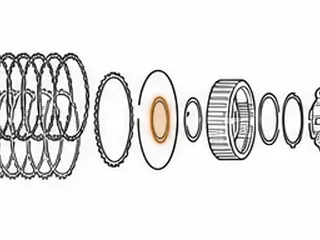 Bearing W/Race, JF506E (All) Support To Output Ring Gear (.110” Thick) 2.830”OD (1.965”ID) 2002-Up — Part # 183232A