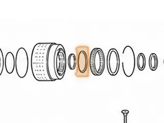 Bearing W/Races, JF506E (All) Direct Drum To Support (.123” Thick) 2.592”OD (2.010”ID) 2002-Up — Part # 183257A