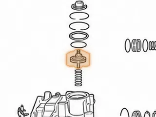 Piston, JF506E (Freelander) Reduction Brake Servo (1.955”OD)(2.860” Long Pin) 2002-Up — Part # 183908A