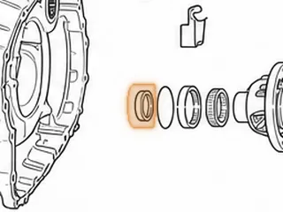 Seal, JF506E (Jaguar) Axle (Bell Housing Side) (2.680”OD, 2.150”ID) 2002-Up — Part # 183077D