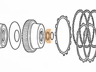 Bearing W/Race, JF506E (All) Reverse Clutch Drum To Rear Cover (1.40” Thick) 1.725”OD (.910”ID) 2002-Up — Part # 183229A