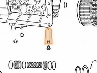 Fluid Level Tube, JF506E (Freelander/Mazda/Jaguar) (5mm Allen Head, 2” Long) 2002-Up — Part # 183494A