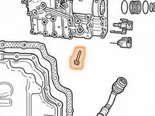 Bolt Set, JF506E (All) Valve Body To Case (11 Pieces) 2002-Up — Part # 183782AK