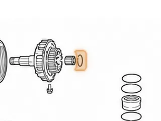 Snap Ring, JF506E (Freelander) Is A Stop For The Direct Drum (.077” Thick) (1.495”OD) — Part # 183866A