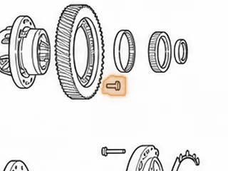 Bolt Set, JF506E (All) Differential Ring Gear (12 Pieces) 2002-Up — Part # 183786AK