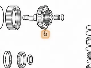 Sensor, JF506E (All) Output (Also Input #438 (All) And Intermediate #468 (All) (Cast # RS-324C JC7 JP) 2002-Up… — Part # 183436A