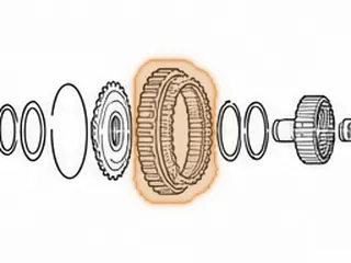 Clutch Hub, JF506E (All) 2nd Brake And Reverse Clutch (32 Teeth/32 Teeth) 2002-Up — Part # 183578A
