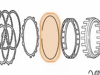 Snap Ring, JF506E (All) Holds 2-4 Brake Clutch Retainer In (.079” Thick) (8 1/16”OD) 2002-Up — Part # 183873A