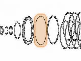 Snap Ring, JF506E (All) Holds Low Sprag To Case (.048” Thick) 6 15/16”OD (With Curved Out Ends) 2002-Up — Part # 183885A