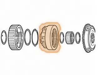 Planet, JF506E (Freelander) Output (4 Gear) (42 Teeth Sun Gear) (74 Teeth Ring Gear) 2002-Up — Part # 183584A