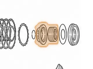 Spring, JF506E (All) High Clutch Return (Spiral) 1.075” Thick (2.875”OD) 2002-Up — Part # 183975A