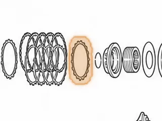 Cushion, JF506E (All) High Clutch (.063” Thick) 18 Teeth (Dished) (3.608”ID) 2002-Up — Part # 183858A