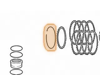 Snap Ring, JF506E (All) Holds Direct Clutch Pressure Plate In Drum (.079” Thick) (4.310”OD) 2002-Up — Part # 183864A