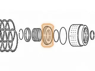 Piston, JF506E (Freelander/Mazda/Jaguar) Direct Clutch (.330” Thick At The Edge) 3.980”OD (2.220”ID) 2002-Up — Part # 183961A