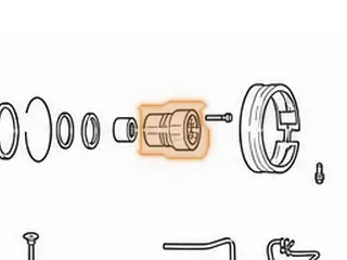 Support, JF506E (All) Direct Drum (2.875” Tall) (1.850”OD At Bushing Surface) 2002-Up — Part # 183660A