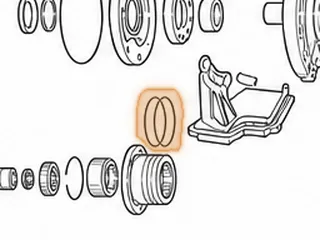 Ring, JF506E (All) Low Clutch (3.065”OD) (Vespel) 2002-Up (Lap Joint) — Part # 183179AT